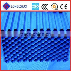 Selling High Performance Industrial Cooling Tower Fill/PVC Plastic Hexagon Honeycomb Packing thumbnail-3