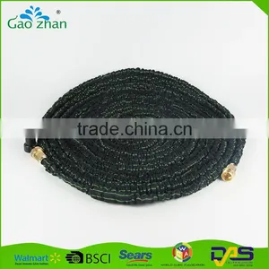 China Reputed Maufacturer1000D Dacron Material and 1/2'' Diameter Brass Fitting Garden Expandable Coil Hose thumbnail-2