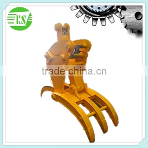 Rotating Grapple Hydraulic TImber Crane Grab thumbnail-6