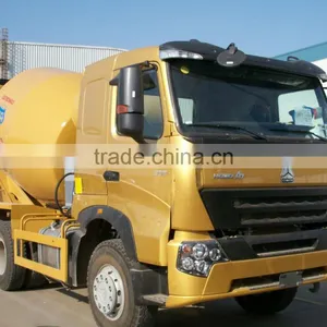 3AXLES HOWO A7 CONCRETE MIXER TRUCK thumbnail-1