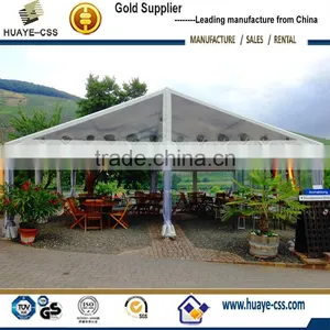 10m Clear Span Aluminum Frame Structure Gazebo Garden Tent Restaurant Marquee Beer Festival Party Canopy With Transparent Walls thumbnail-1