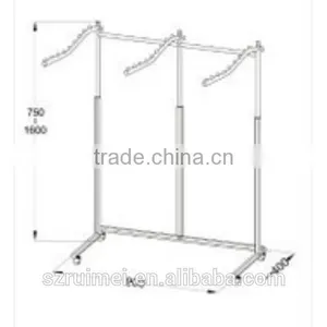 Waterfall Metal Display Rack for Clothing Store thumbnail-2