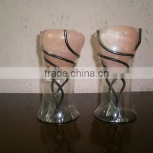 Rock Salt Candle Holder thumbnail-1