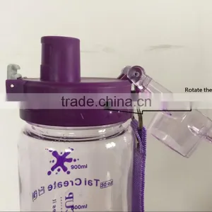 800ml BPA Free Water Bottle, Airtight Water Proof, Low MOQ, With Finger Grips, 2-year Warranty thumbnail-5