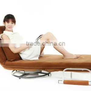 Portable Folding Floor Chair Fold Down Sofa Bed thumbnail-1