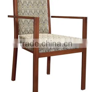 Steel Armrest Cafe Chair thumbnail-1