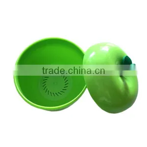 Apple Shaped Lovely Plastic Fruit Fork Set thumbnail-2