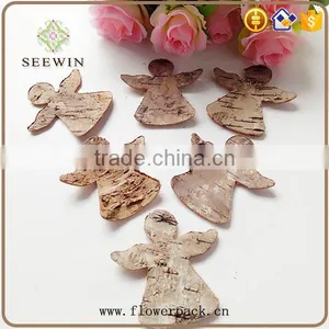 Angel Series of Natural Flowered Bark Engraving thumbnail-4