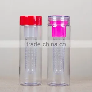 800mL Sport High Quality Tritan Plastic Fruit Juice Infuser Water Bottle thumbnail-2