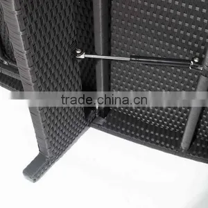 Stackable Outdoor Pool Chaise Lounge Set thumbnail-2