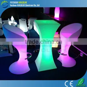 2014 Modern Led Coffee Table/plastic Furniture GKL-104SK thumbnail-1