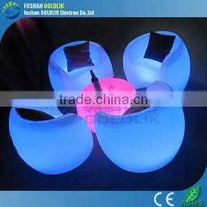 Wholesale Bar Seat Light Furniture LED Glow Chair thumbnail-6