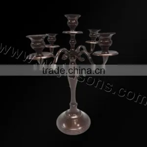Table Black Candelabra & Wedding Black Candelabra thumbnail-1