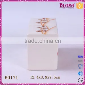 Personalized Ceramic Rectangle Salt and Pepper Shaker thumbnail-4