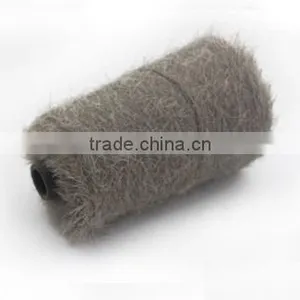 100%Soft Polyester Feather Yarn For Scarf thumbnail-2
