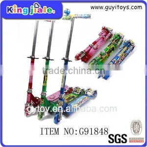 Kids Pedal Kick Scooter With Light thumbnail-6