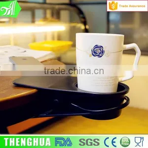 Custom Logo Plastic Table Cup Holder Coffee Drinklip Cup Holder Cilp thumbnail-1