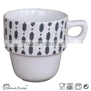 Stackable Stoneware Cheap Ceramic Mugs thumbnail-3