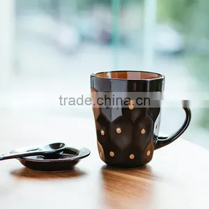 White Ceramic Coffee Mug With Dot thumbnail-5