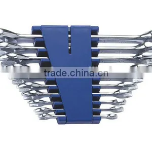 10pcs 6-32mm Auto Repair Tool Combination Ratchet Socket Wrench Set thumbnail-1