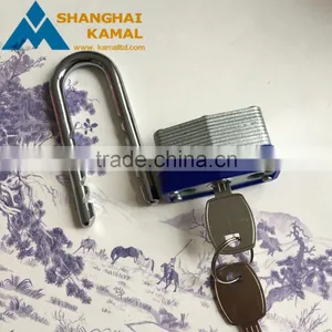 Adjustable and Removable Shackle Steel Laminated Padlock, Long Shackle Locks thumbnail-3