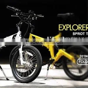 20 Inch Folding Ebikes Mountain Electric Bikes for Sale thumbnail-1