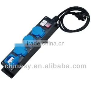 CE S 4 Way French Extension Socket /cord IP44 With Switch thumbnail-1