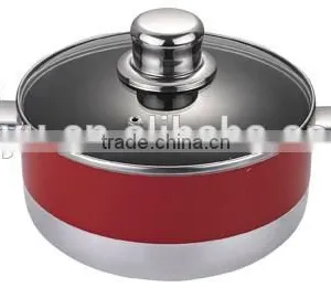 7pcs Pressed Aluminum Cookware Nonstick Cookware Set thumbnail-4