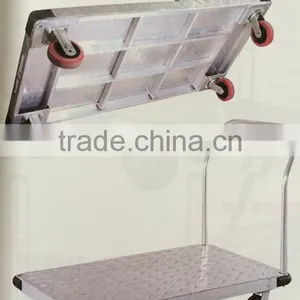 Folding Aluminium Platform Cart Carrage Trolley thumbnail-2