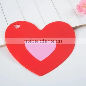 Good Quality Heart Shape Silicone Kitchen Mat/pad thumbnail-5