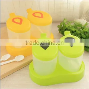 OEM Creative Food-Grade Plastic Two Pieces Spice Case Seasoning Condiment Storage Box Supplier In ShenZhen thumbnail-1