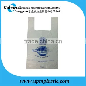 Personalized White Film Blue Ink Vest Carrier for Packaging thumbnail-1