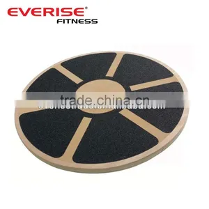 Wooden Balance Board With Non-Slip Pad thumbnail-1