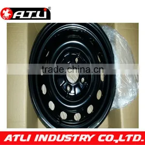 15 Inch Black Steel Car Wheels thumbnail-1