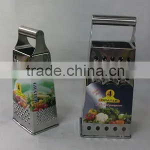 Progressive Multifunctional Stainless Steel 4 Sides Deluxe Grater thumbnail-1