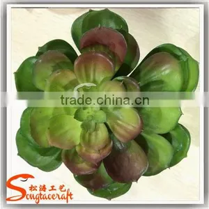 Factory Hot Sale Mini Ornamental Artificial Tropical Succulent Plants for Decoration thumbnail-2