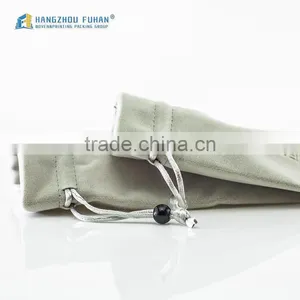Simple Design Top Great Debossed Logo Velvet Bag For Tie Pin thumbnail-5