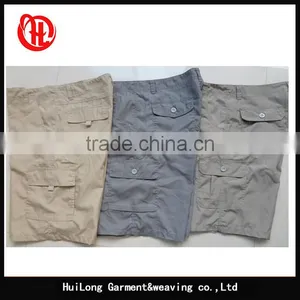 Cheap Gym Pant Men Short Pants Bulk Wholesale Canvas Shorts thumbnail-2