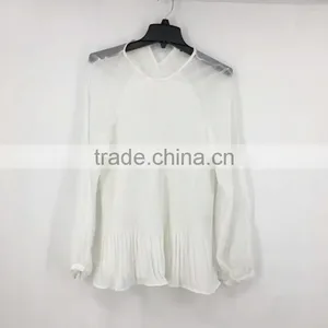 Women Orignal Chiffon Lace Blouse Brand Stock Clothes thumbnail-1