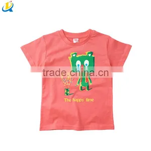 Top Quality Black Fancy Boys Custom Printing Kids t Shirt Children Short Sleeve T-shirt thumbnail-5