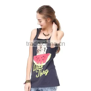Wholesale Textiles Ladies Cat Watermelon Printed Custom Wrestling Singlets thumbnail-2