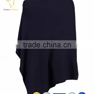 Colors Bottom Design Womens Knitted Wool Capes and Ponchos thumbnail-2