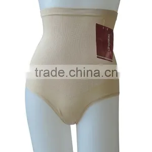 Sexy Women Seamless Underwear High Waist Laides Lingerie Fashionable Control Briefs thumbnail-1