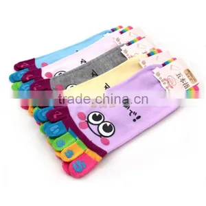 Half Toe Ankle Grip Dance Lovely Five Toes Japanese Style Socks 5 Toes Socks Women thumbnail-4