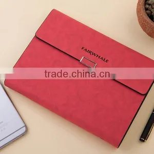 25K Faux Leather Cover Planner Custom Loose Leaf Binding Organizer Agenda PU Leather Notebook thumbnail-5
