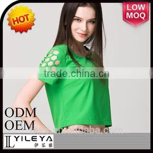 YILEYA High Quality Short Sleeve T-shirt thumbnail-1