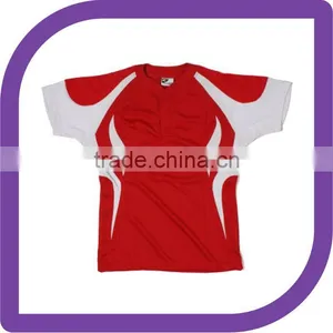 Technical Rugby Shirt Red/White thumbnail-1
