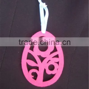 Easter/Egg Hunt /fretwork Egg Felt Fabric Cut Out Hen Decoration thumbnail-2