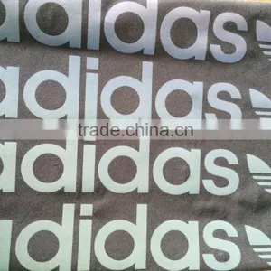Silk Screen Printing Logo Transparent PET Glass Beads Reflective Rianbow Film thumbnail-4