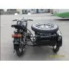 Changjiang 750 Antique Black Sidecar Motorcycle 24/32 Horse Power thumbnail-3